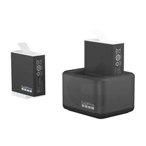 Cargador + 2 baterías Enduro GoPro Hero 9,10,11,12, negro