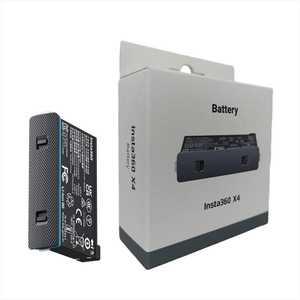 Batería recargable INSTA 360 X4, 2290 mAh, iones de litio, negro