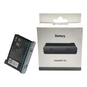 Batería recargable INSTA 360 X3, 1800 mAh, iones de litio, negro