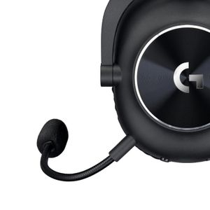 AudÍfono gamer con micrófono Logitech G Pro X2 Lightspeed Wireless/Bt/3.5 mm negro