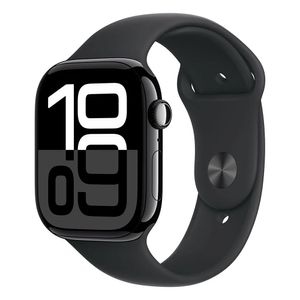 Apple Watch Series 10, 46mm, GPS, IP6X, batería hasta 36 horas, modo deportivo, negro