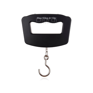 Balanza romana, Opalux, 50kg, equipaje, portátil, digital, viaje, LCD
