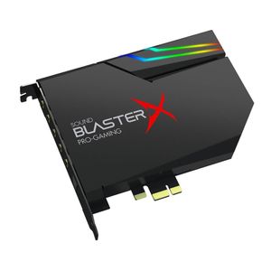 Tarjeta de sonido Creative Sound BlasterX AE-5 Plus, PCIe, negro - SB1740
