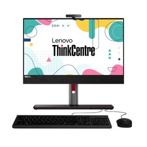 All In One Lenovo ThinkCentre M90A, Intel Core i5, 40GB RAM, 512GB SSD, 23.8 FHD, Windows 11 Pro, negro
