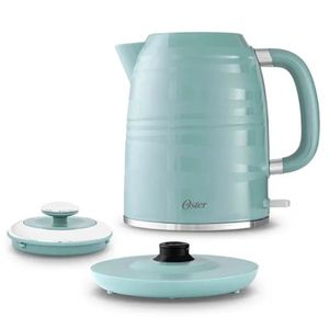 Hervidor eléctrico Oster BVSTKT4177V 1850W, 1.7 litros, apagado automático, celeste