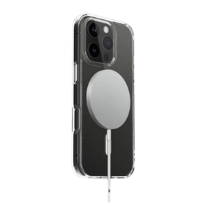 Cargador 15W para iphone tipo magsafe, inalámbrico, blanco