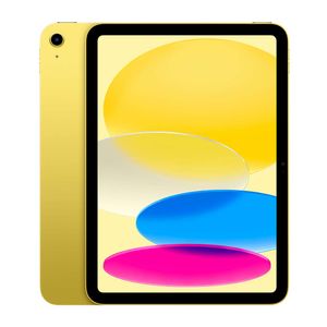 iPad 11" Wi-Fi, 128GB, cámara principal 12MP, frontal 12MP, Chip A16, yellow