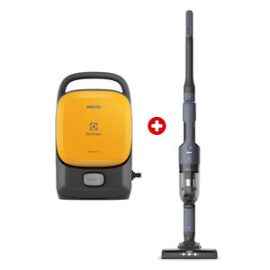 Combo: Hidrolavadora Electrolux Efficient EasyWash QWS1650 + Aspiradora ERG019 Inalámbrica Electrolux Efficient 2 En 1