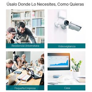 TP-Link LS1008, Switch de 8 Puertos, 10/100Mbps, ahorro energético, amplia compatibilidad de red
