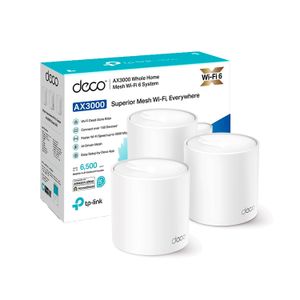 TP-Link Deco X50 Pack 3 Mesh Wi-Fi 6 AX3000 con HomeShield, Alexa y puertos Gigabit