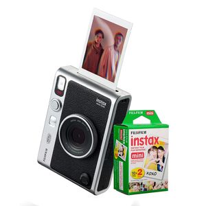 Combo Fujifilm cámara Instax Mini Evo + Pack Pelicula x20und