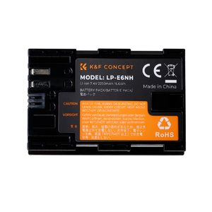 Batería para Canon LP-E6NH K&F Concept KF28.0021V2, negro