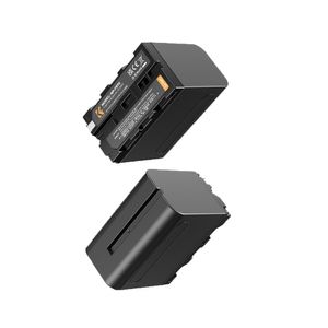 Kit de cargador y baterías NP-F970 K&F Concept KF28.0047, negro