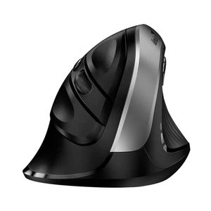 Mouse inalámbrico Genius Ergo 8250S, diseño vertical ergonómico y clic silencioso