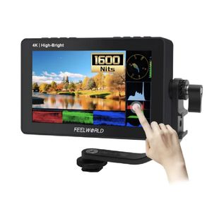 Monitor Feelworld F5 Pro X, 5.5", táctil, 1600 nits, HDMI 4K, carga LUTs, herramientas pro, compacto, portátil