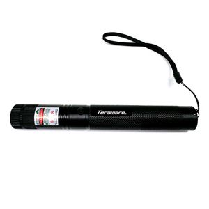 Puntero láser Teraware verde de alta potencia graduable recargable, rango 3 metros