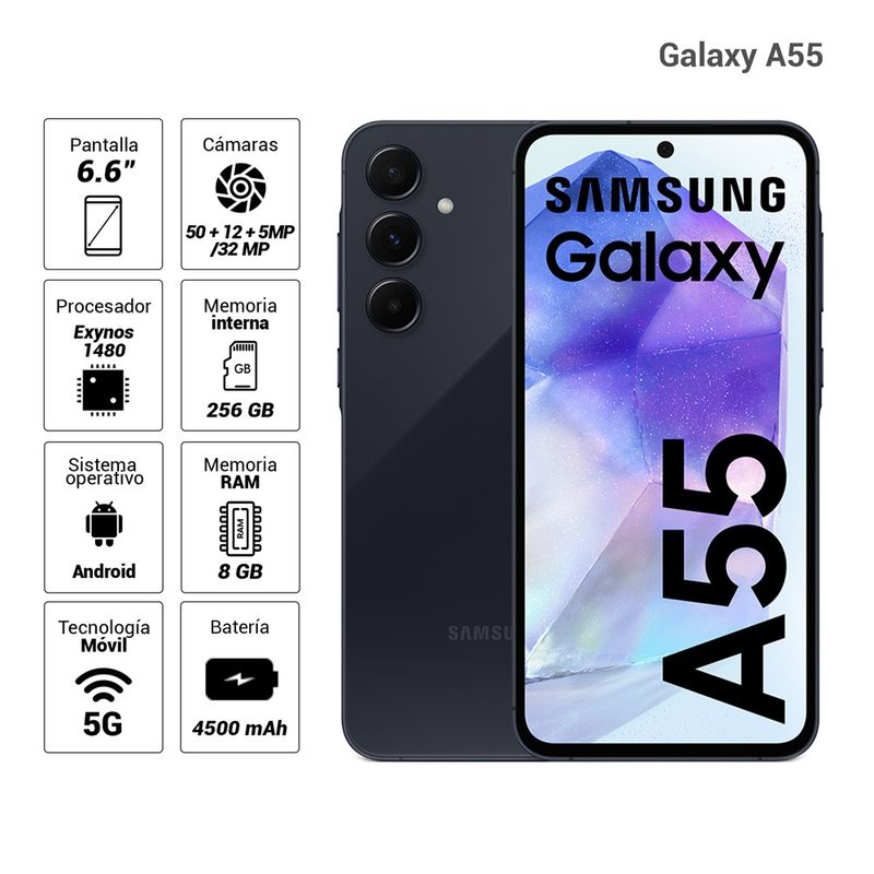 Galaxy-A55-5G-8GB-RAM-256GB-exynos-negro-1