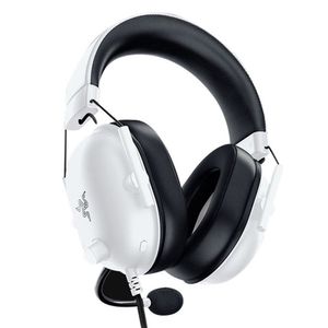 Audífonos gamer Razer Blackshark V2 X con micrófono, alámbrico, jack 3.5 mm, sonido envolvente 7.1, blanco