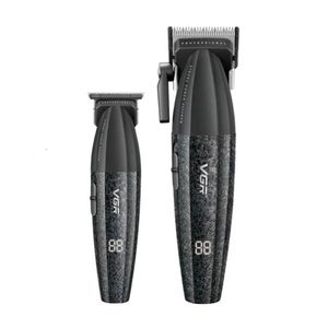 Maquina de cortar cabello VGR y TRIMER pack profesional, negro