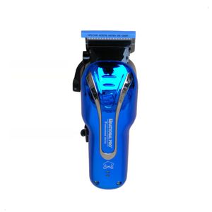 Maquina cortadora de pelo profesional, inalámbrica, para mascotas perro y gato, azul