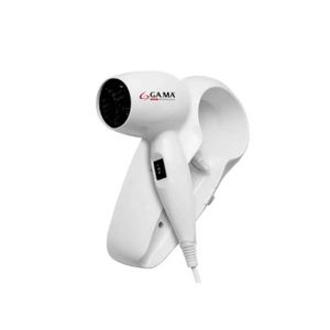 Secadora de cabello para pared Gama, 1200W, blanco - Hc215G