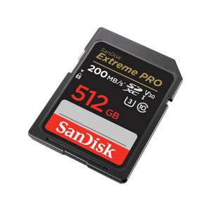 Memoria SD Sandisk Extreme Pro 512GB 200MB/s, U3, V30, resistente, recuperación de datos