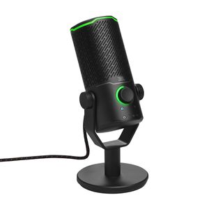 Micrófono JBL Quantum Stream Studio, USB, para PC, PS4, PS5, negro