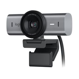 Cámara Web Logitech MX Brio, Ultra HD 4K, USB-C, grafito