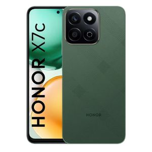Celular Honor X7c 4G 256GB, 8GB RAM, cámara principal 108MP + 2MP, frontal 8MP, 6.77", verde