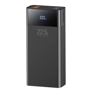 Cargador portátil 20000 mAh, PD20W + QC 22.5W, negro - RPP-672
