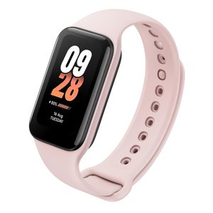 Smartwatch Xiaomi Smart Band 8 Active pantalla TFT 1.47", resistente al agua 5ATM, batería hasta 14 días, 50+ modos deportivos, rosado