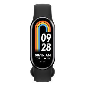 Smartband Xiaomi Band 8 1.62", hasta 16 horas de batería, 5 ATM, negro