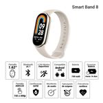 Xiaomi-Band-8-dorado_2