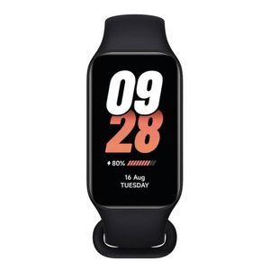 Smartwatch Xiaomi Smart Band 8 Active pantalla TFT 1.47", resistente al agua 5ATM, batería hasta 14 días, 50+ modos deportivos, negro
