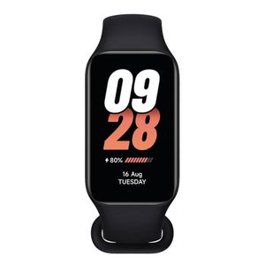 Smartwatch Xiaomi Smart Band 8 Active pantalla TFT 1.47", resistente al agua 5ATM, batería hasta 14 días, 50+ modos deportivos, negro