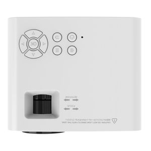 Combo: Proyector portátil Westminster HDMI, USB blanco + Convertidor a smart TV Xiaomi Mi TV Stick FHD y Control remoto, Google Assistant Android TV
