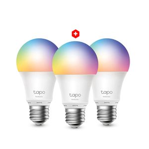 Combo: Foco inteligente Tapo L530E 8.7W, Wi-Fi, tipo de bombilla E27, luces multicolor
