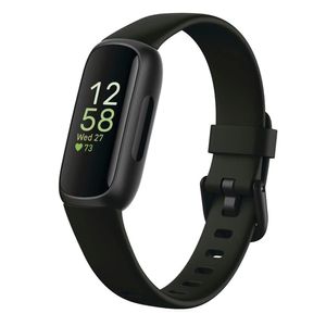 Smartwatch Fitbit Inspire 3 Black, monitoreo de salud, pantalla AMOLED, 10 días de batería