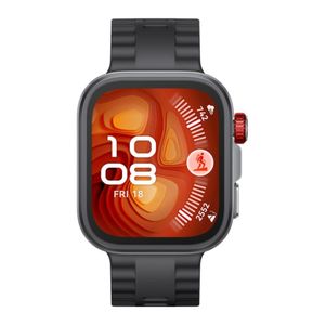 Smartwatch Huawei Fit 4 Pro, pantalla AMOLED 1.82", sensor ECG, 10 días de batería, resistente al agua 5ATM, IP6X, compatible Android/iOS, negro