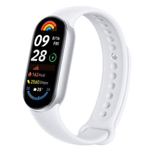 Smartband Xiaomi Smart Band 9 pantalla AMOLED 1.62", 150+ modos deportivos, 5ATM, hasta 21 días de batería, silver