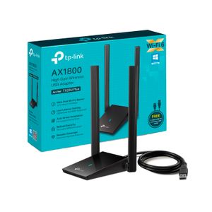 TP-Link Archer TX20U Plus, adaptador USB Wi-Fi 6 AX1800, con antenas alta ganancia