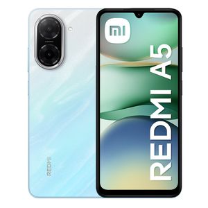 Celular Xiaomi Redmi A5 4G 128GB, 4GB RAM, cámara principal 32MP, frontal 8MP, 6.88'', azul
