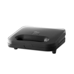 Sandwichera Oster CKSTSM2885 con placas antiadherentes, diseño vertical