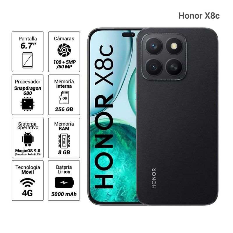 Honor-X8c-negro-256gb-8gb_1