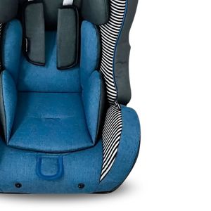 Silla de auto para bebés Bux, seguridad reclinable, de 0 a 25 kg, azul
