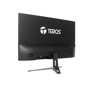 Monitor plano Teros TE-2415S, 23.8" FHD IPS, HDMI, DP, negro