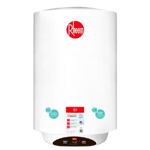 Terma eléctrica Rheem Ai smart 1500W, 80 litros, temperatura digital, blanco
