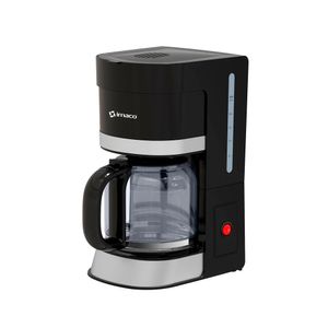 Cafetera eléctrica Imaco CM1203 800w, 12 tazas, con jarra de vidrio, y filtro reutilizable