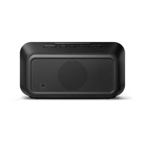 Radio reloj despertador Philips, alarmas, pantalla LED, radio FM, negro - TAR3306