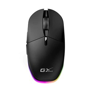 Mouse Inalámbrico Gaming, Genius GX Scorpion M8250, con luces RGB, 3200 DPI, negro